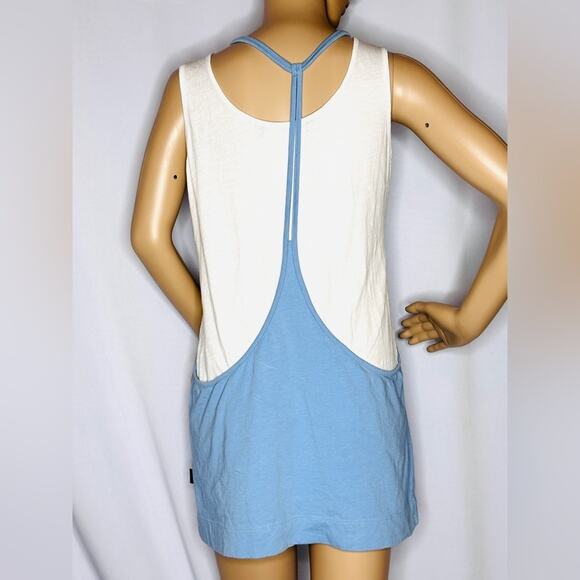 LOVE MOSCHINO Peace Sign Tank – Double Layer Graphic Cotton Top Size 4sta - Picture 3 of 5